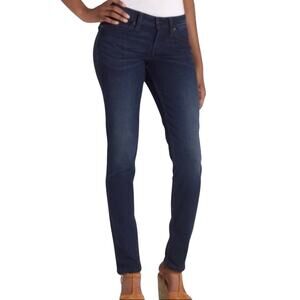 Levi’s Jeans Juniors Bold Curve 7" Low Rise Skinny Dark Blue Wash Size 13M
